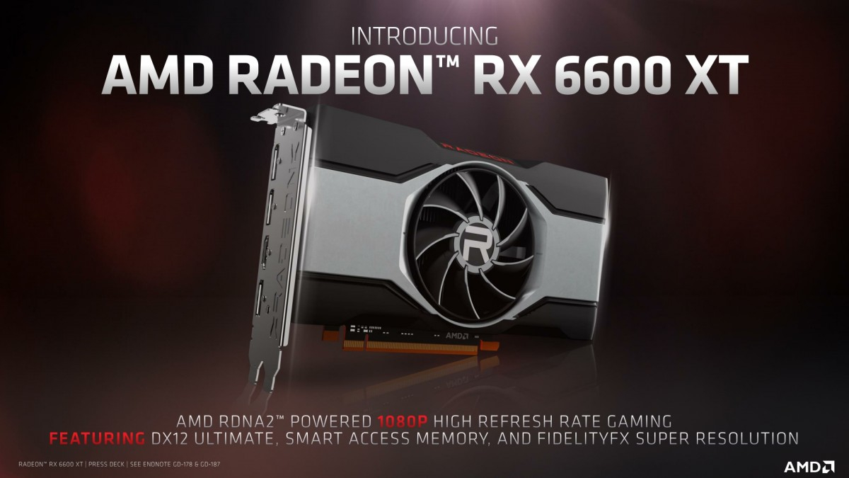 AMD ประกาศเปิดตัวการ์ดจอรุ่นใหม่ Radeon RX 6600 XT ราคาเริ่มต้นที่ 13,000 บาท
